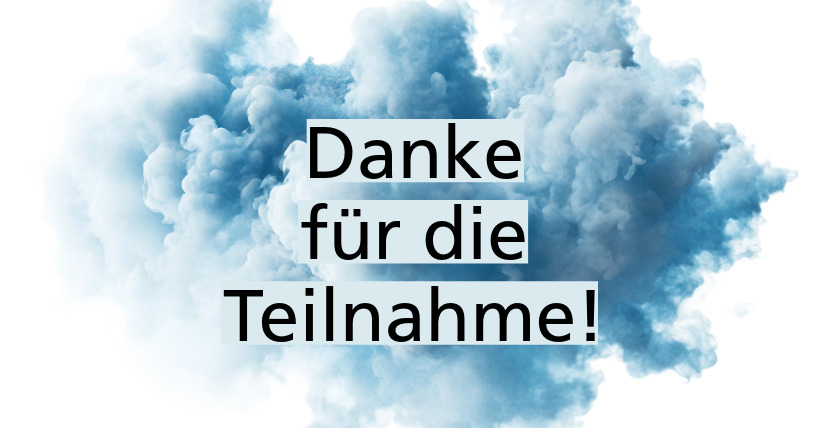 Danke für die Teilnahme